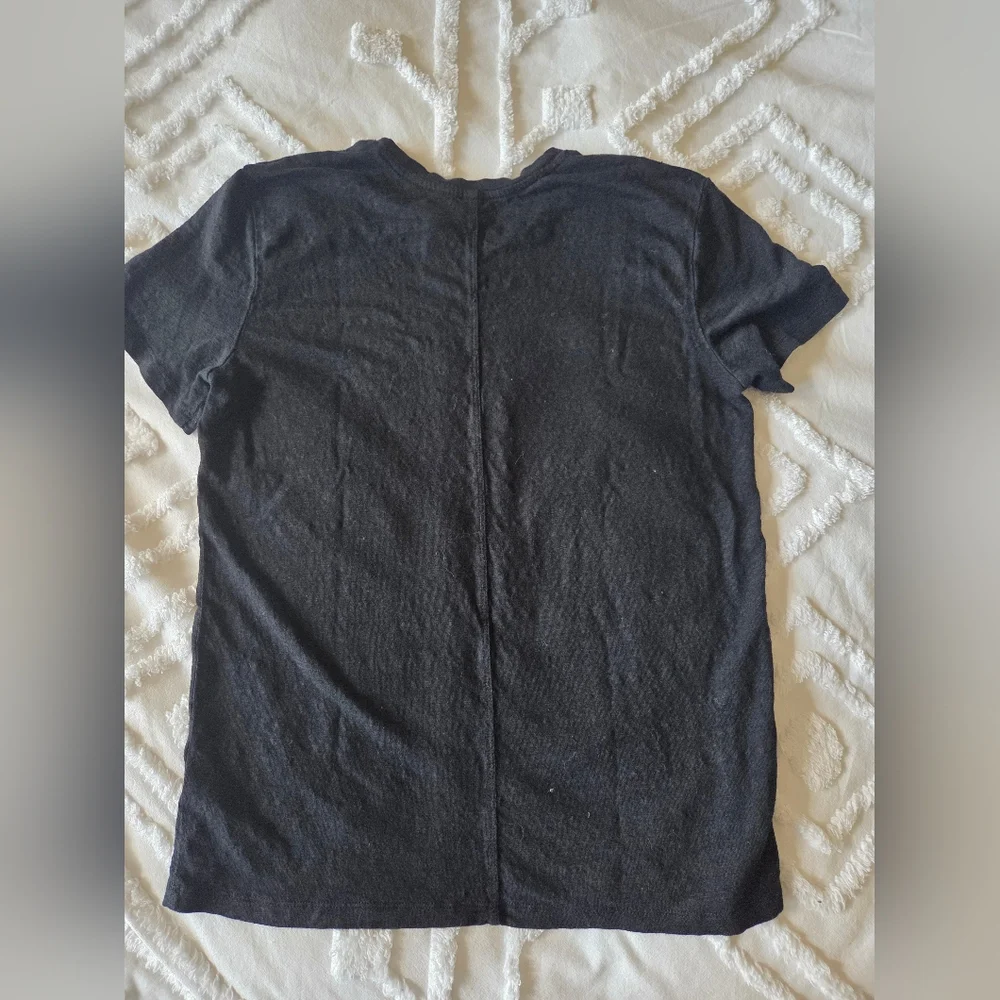 4/$20 Babaton Black Crew Neck Tee - Picture 3 of 5